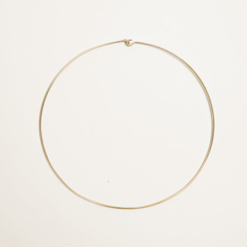 Wire on sale collar necklace