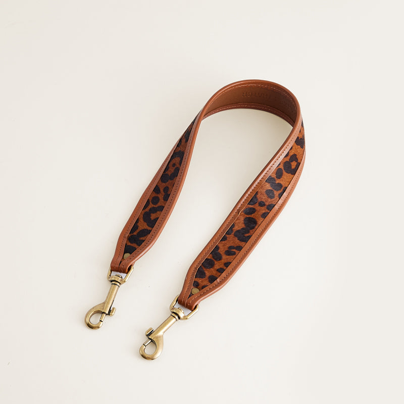 Jackie Shoulder Strap - Leopard Hair – Parker Thatch