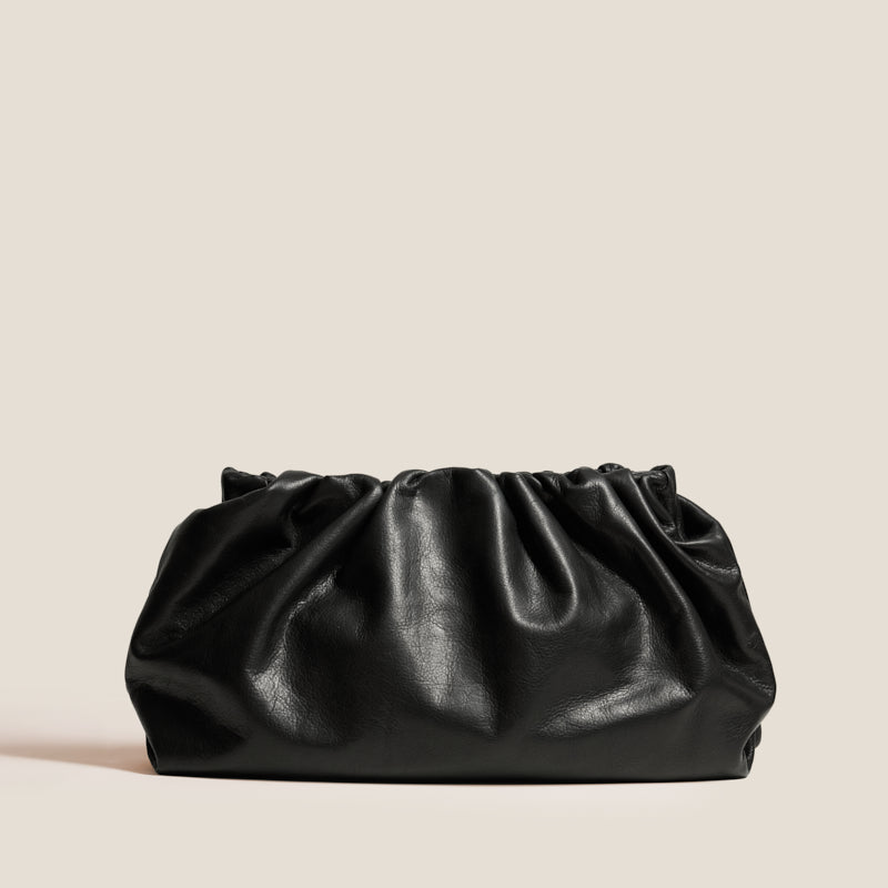 マチポーチ ドットミモザ ブラック New Mochi Clutch - Heritage 