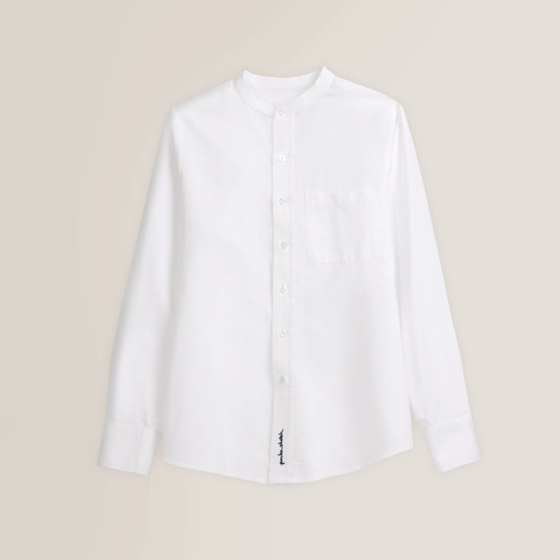 mandarin collar shirt uniqlo