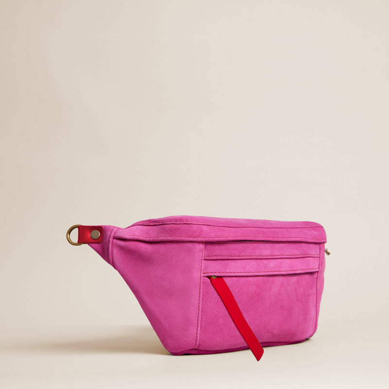 Cross Your Heart Sling - Suede Pink
