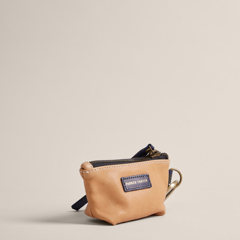Lil Guy - Butterscotch Leather and Navy
