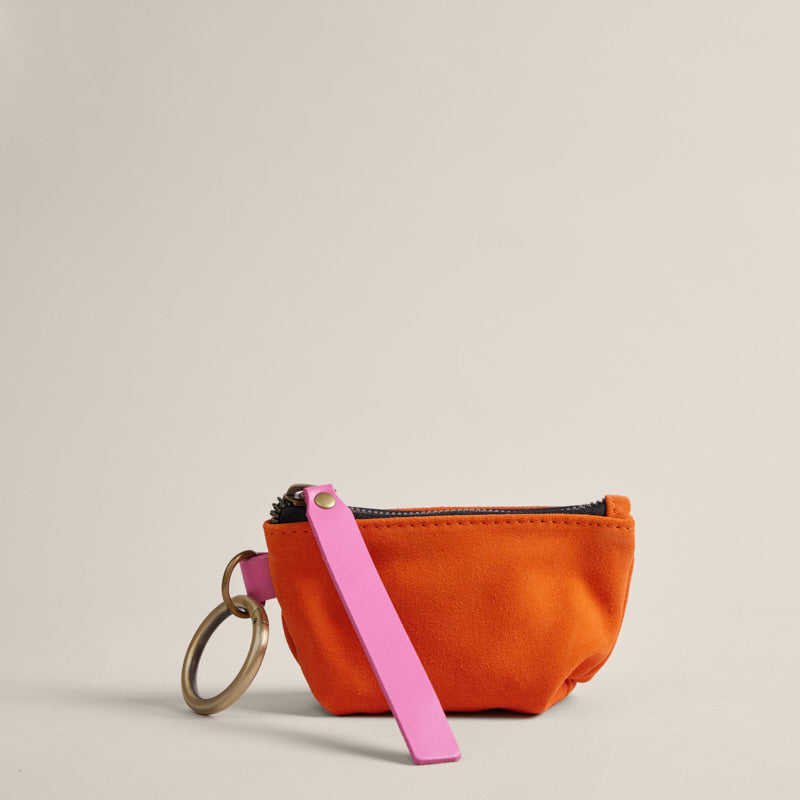 Lil Guy - Suede Orange and Pink