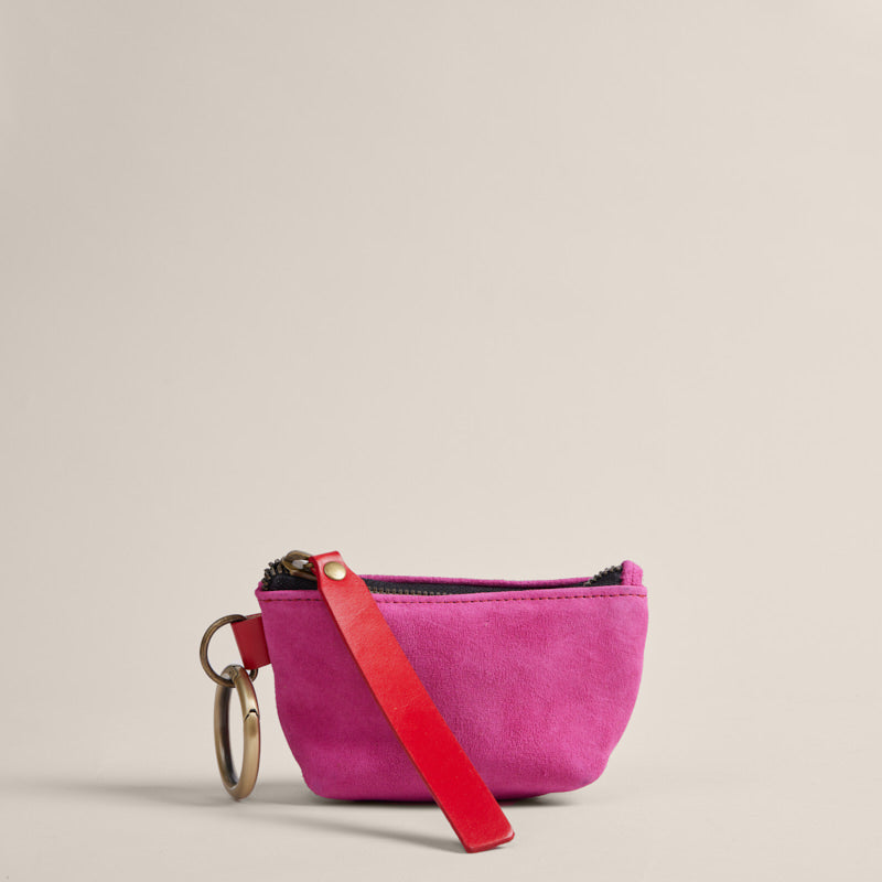 Lil Guy - Suede Pink and Red