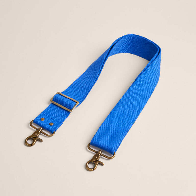 Adjustable Crossbody Strap - French Blue