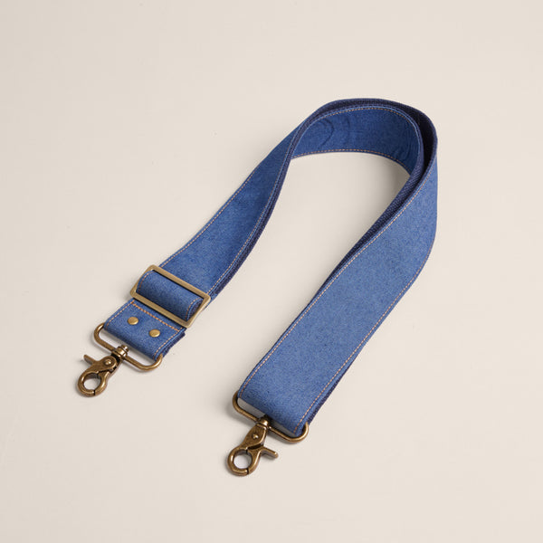 Adjustable Crossbody Strap - Denim