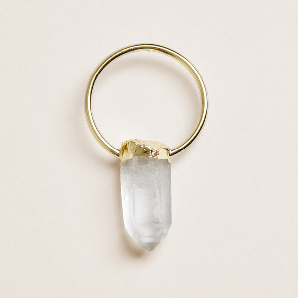 Clear Crystal Charm - Aids in Clarity and Manifestation