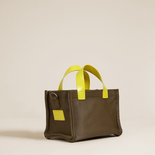 Micro Mimi - Leather Olive