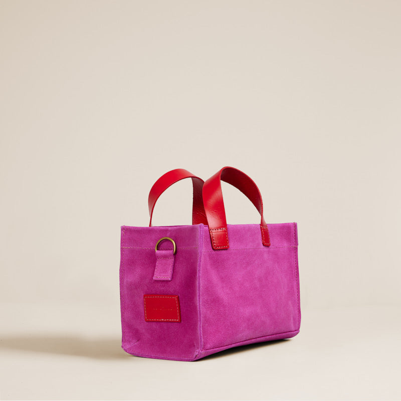 Parker Thatch Bags, Womens Medium Mimi Canvas Bag Olive,Pink
