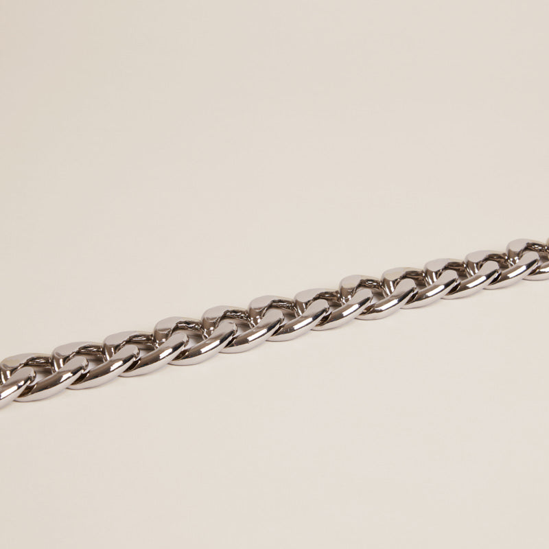 Shoulder Strap - Chunky Link Chain - Silver – Parker Thatch