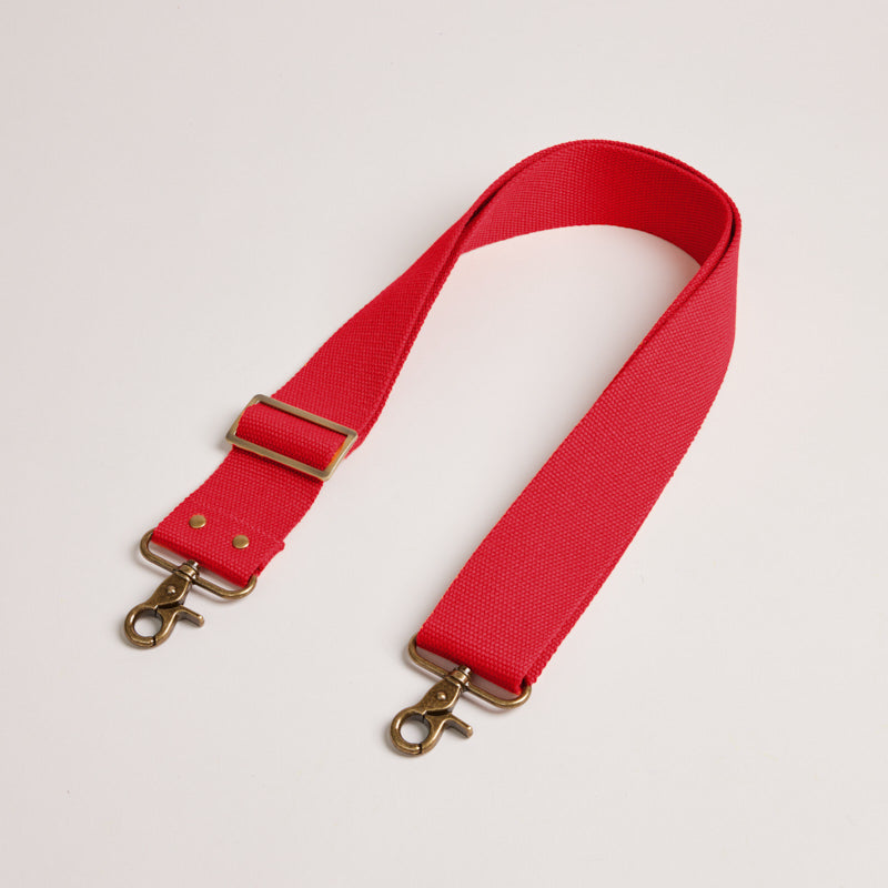 Parker Thatch Red Adjustable Crossbody Strap Red