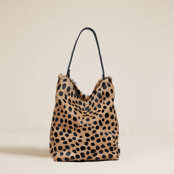 Hillard & Hanson Micro Tote Bag online in Leopard Print