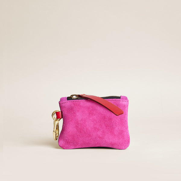 バッグ ecrin suede coin bag pink Rose Pink Suede City Bag – Colores Collective ecrin suede coin bag
