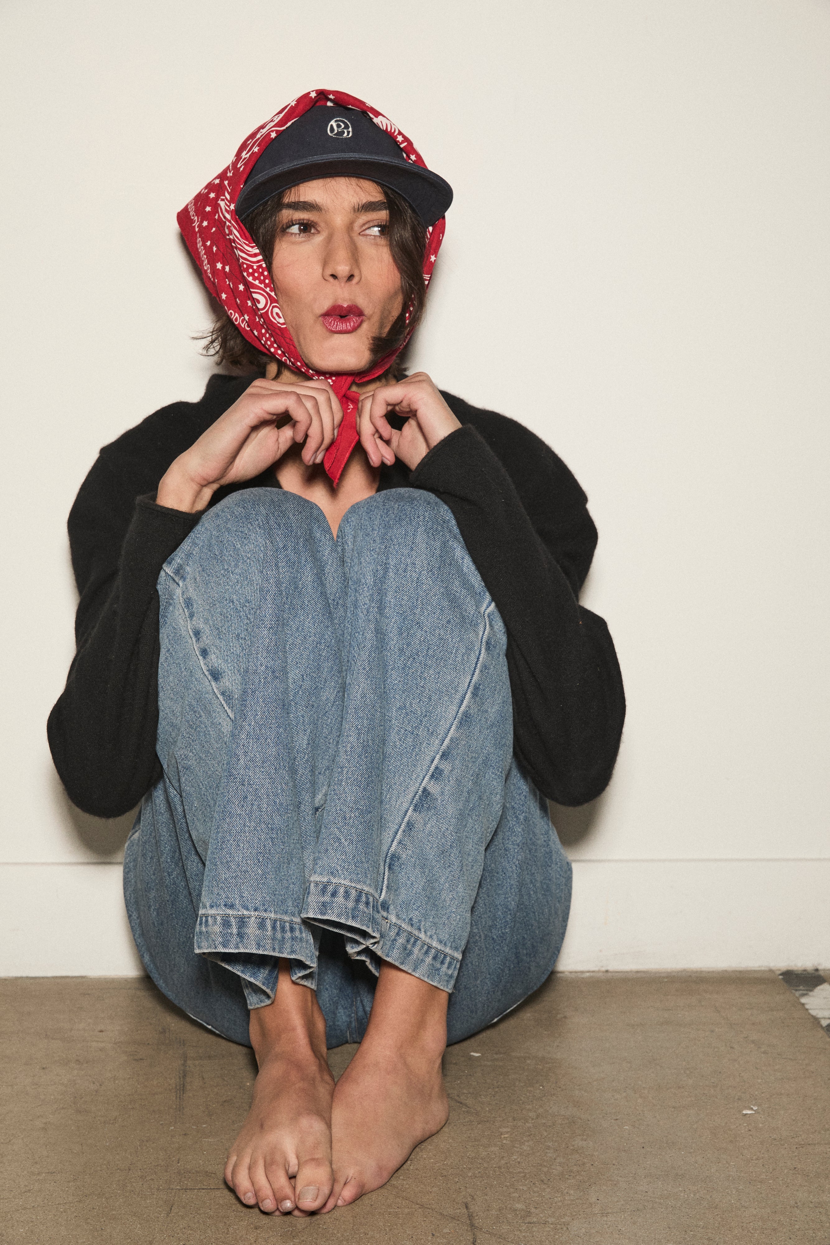 Pegasus Bandana Scarf - Red – Parker Thatch