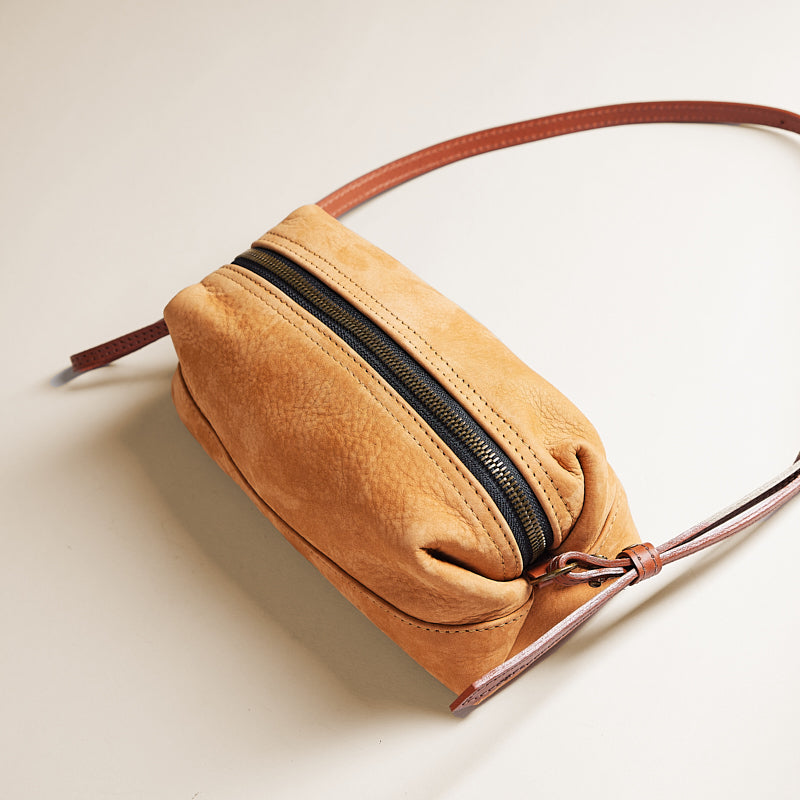 Bon Bon East West Baguette - Nubuck Tan – Parker Thatch Bon Bon East West Baguette - Nubuck Tan – Parker Thatch