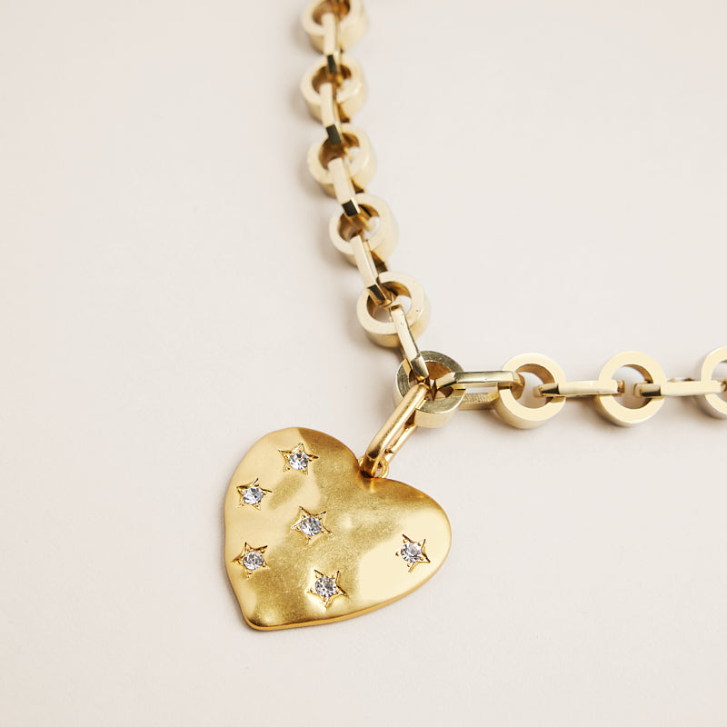 Big Heart & Stars Charm – Parker Thatch