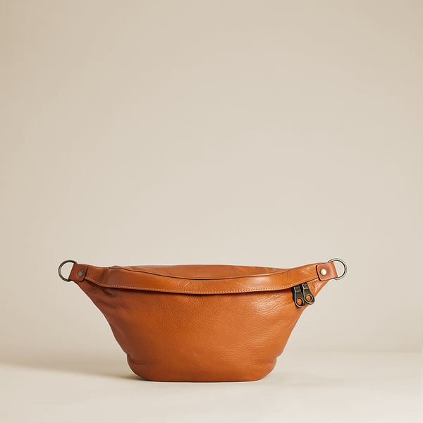 Sidekick Sling - Leather British Tan – Parker Thatch