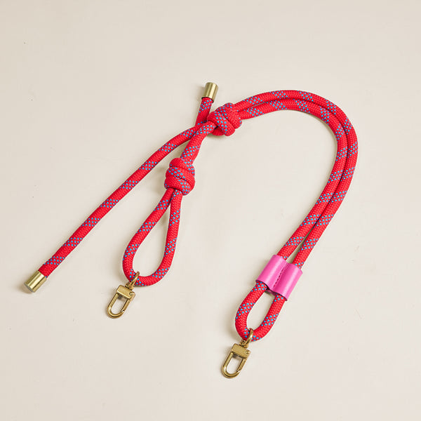 Adjustable Thick Paracord Strap - Red with Pink – Parker Thatch