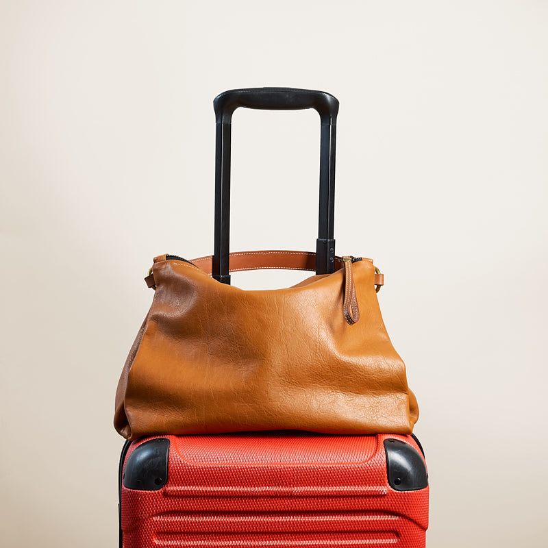 Daily Bag - Leather British Tan – Parker Thatch