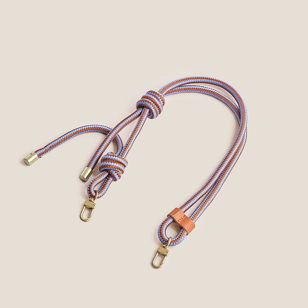 Adjustable Thick Paracord Strap - Caramel & Blue – Parker Thatch