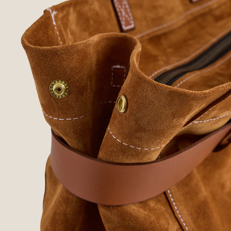 Belted Mimi - Suede Caramel – Parker Thatch