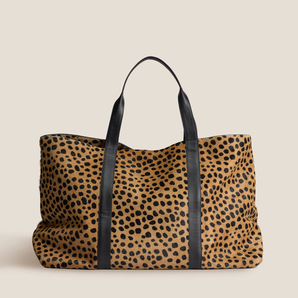 GIANT Tote - Leopard – Parker Thatch