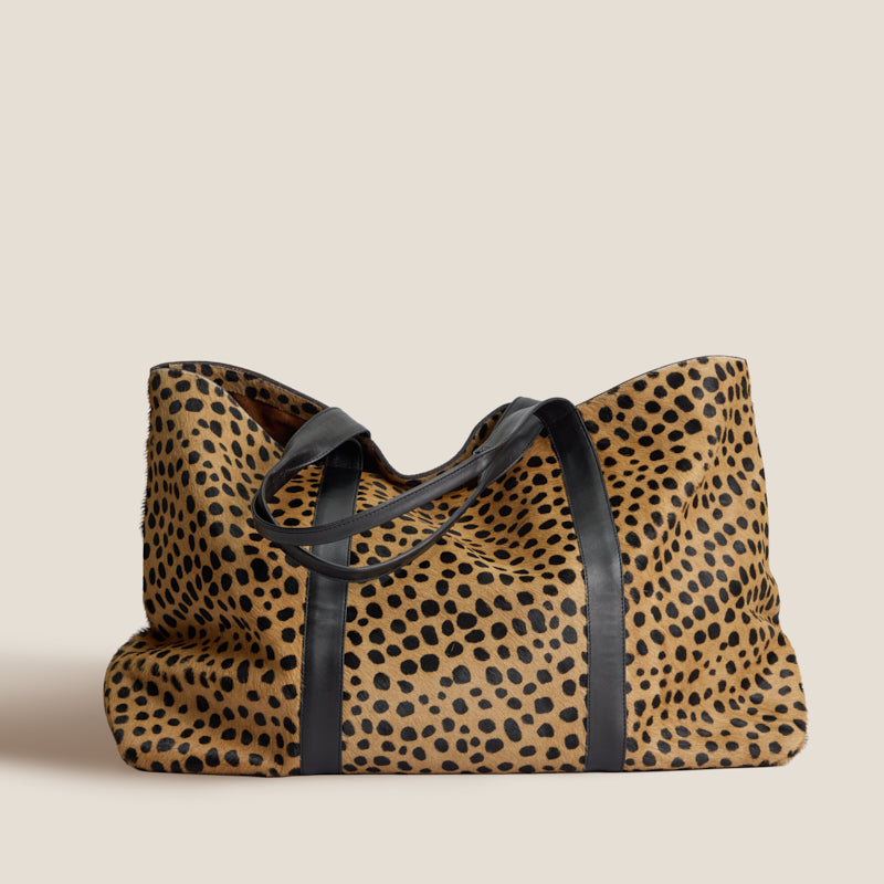 ブラックアイパッチ LEOPARD PATTERNED TOTE SMALL BlackEyePatch - LEOPARD PATTERNED TOTE SMALL – Stactile