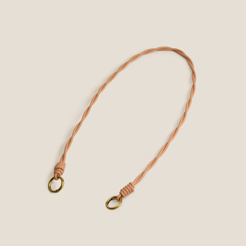 Leather Rope Crossbody Strap - Light Tan – Parker Thatch