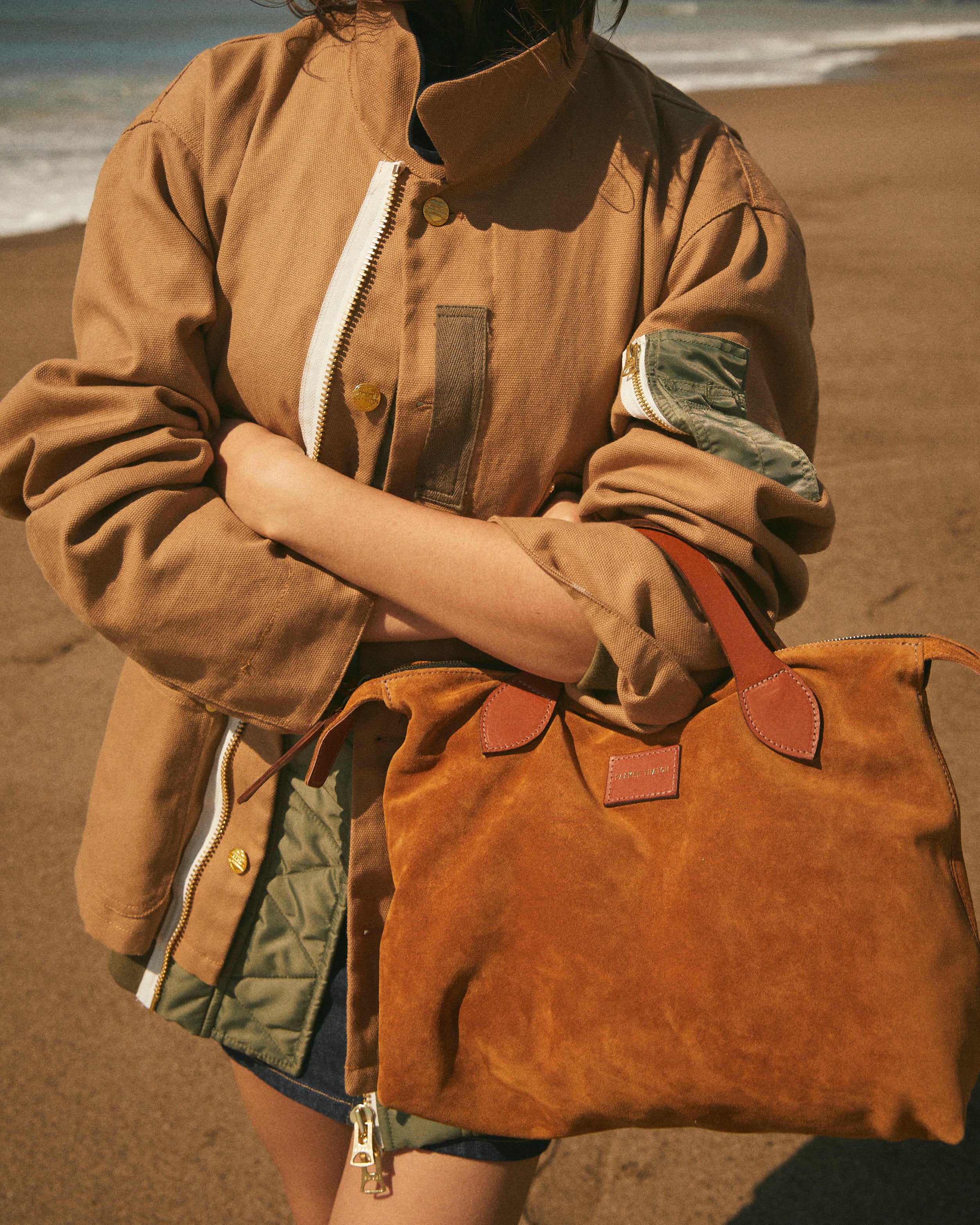 Charlie - Suede Caramel – Parker Thatch