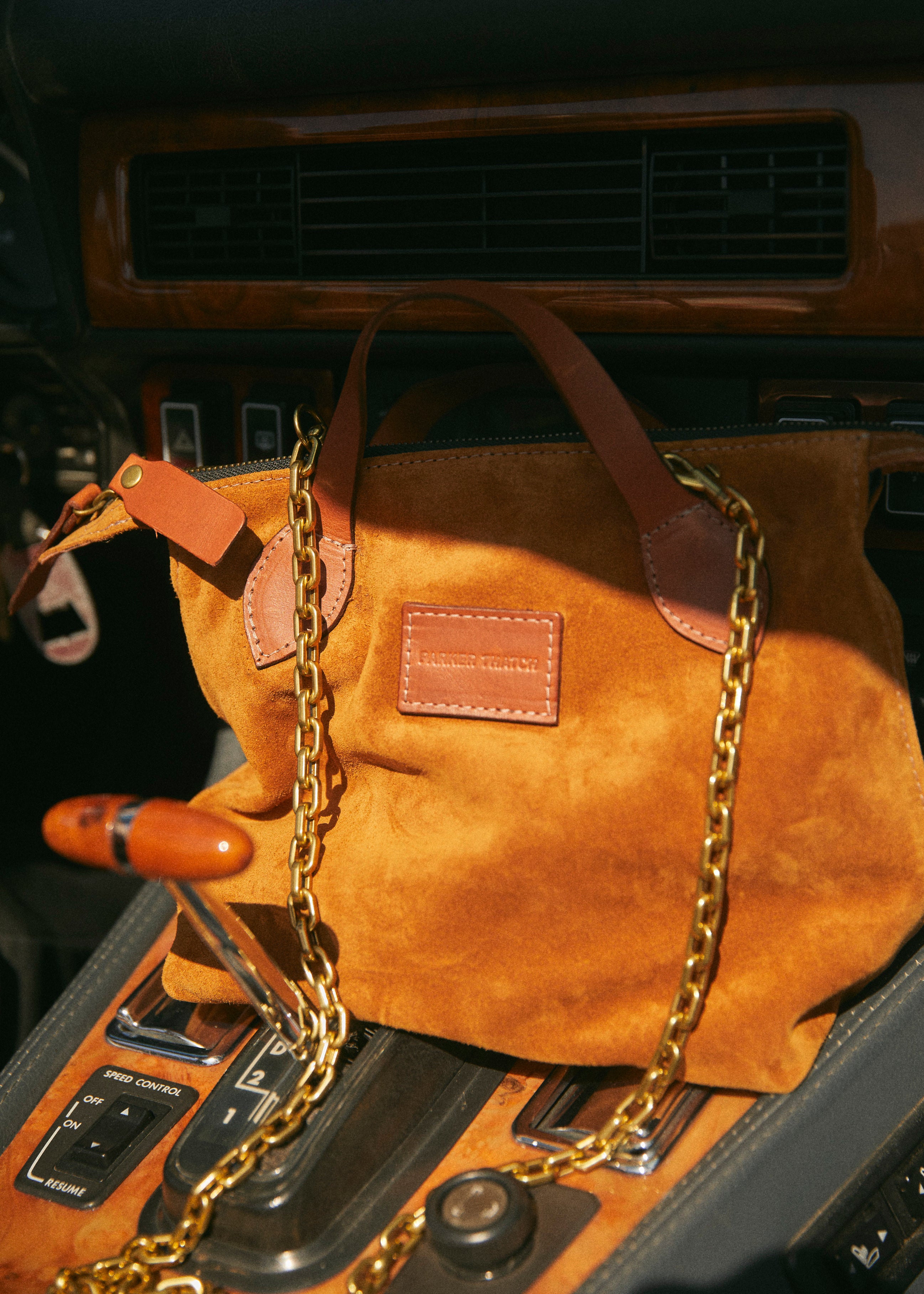 Small Charlie - Suede Caramel – Parker Thatch