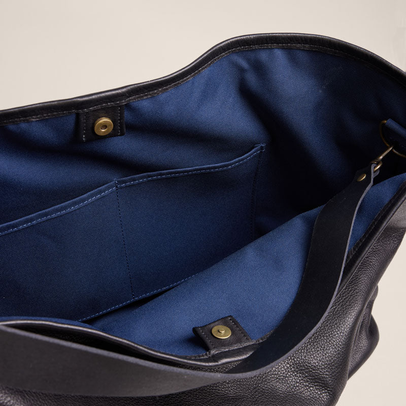 Medium Jane - Slouch Bag - Leather Black