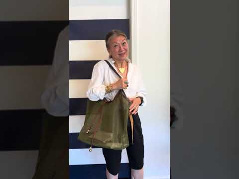 The Tokyo Shopper - Olive/Brown – Parker Thatch